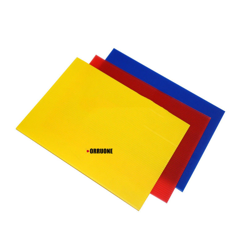 ورق گره دار PP 3 لایه ساختار ضخامت 0.2-2mm در دسترس Paypal پذیرفته شده