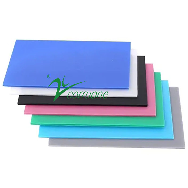 پانل های پلاستیکی راه راه Cartonplast 4x8 Corruone PP تخته پلاستیکی بازیافتی