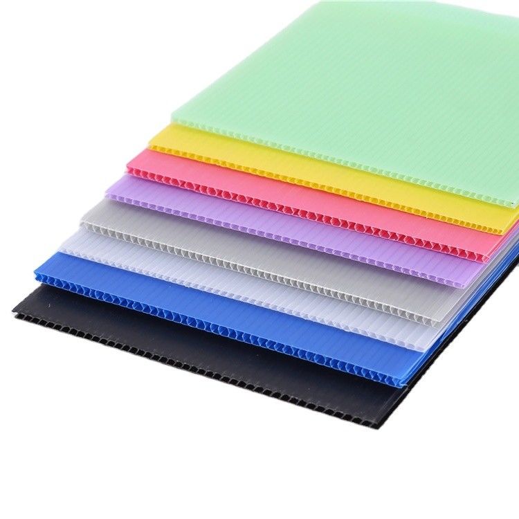 ورق کورفلوت 2mm 3mm 4mm 5mm 6mm 7mm ورق پلاستیکی موج دار
