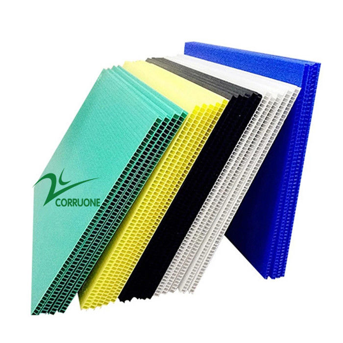 4x8 5mm ورق کورفلوت ورق محافظ کورفلوت توخالی سبز مشکی