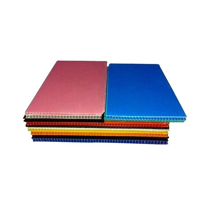 4x8 5mm ورق کورفلوت ورق محافظ کورفلوت توخالی سبز مشکی