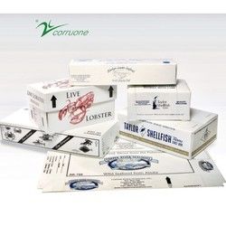 جعبه های بسته بندی پلاستیکی راه راه PP 1.5-30 میلی متری سفید سبز آبی