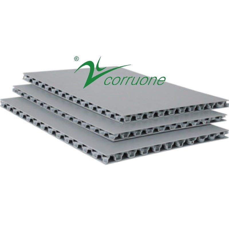 رول محافظ پلاستیکی راه راه ضد لغزش 2mm-12mm Correx