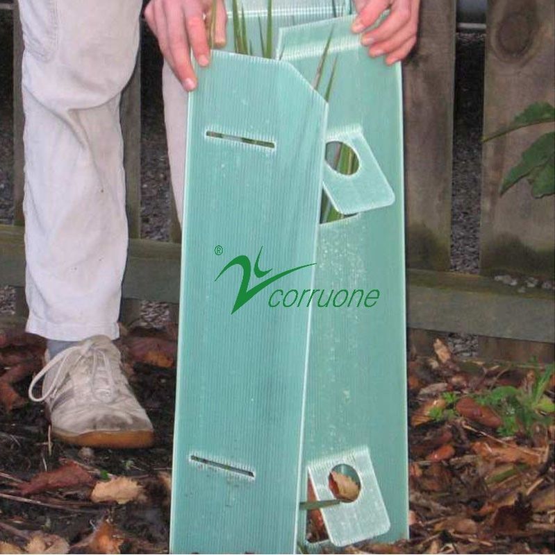 Corflute Plantra Tree Protectors PP Corrugated Tree Guard tubes